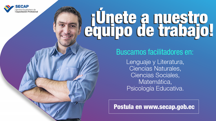 Oportunidad Laboral Secap Te Invita A Formar Parte De Su Equipo